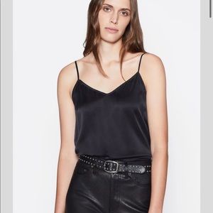 New Equipment Laila Silk Cami Black S